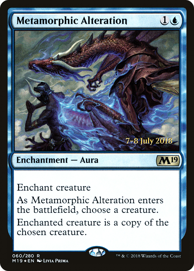 Image of Metamorphic Alteration (PRE-060) - Core Set 2019 Promos Foil
