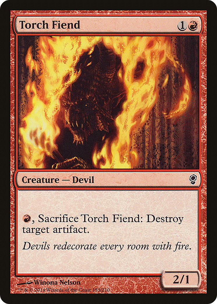 Image of Torch Fiend (CNS-153) - Conspiracy Foil