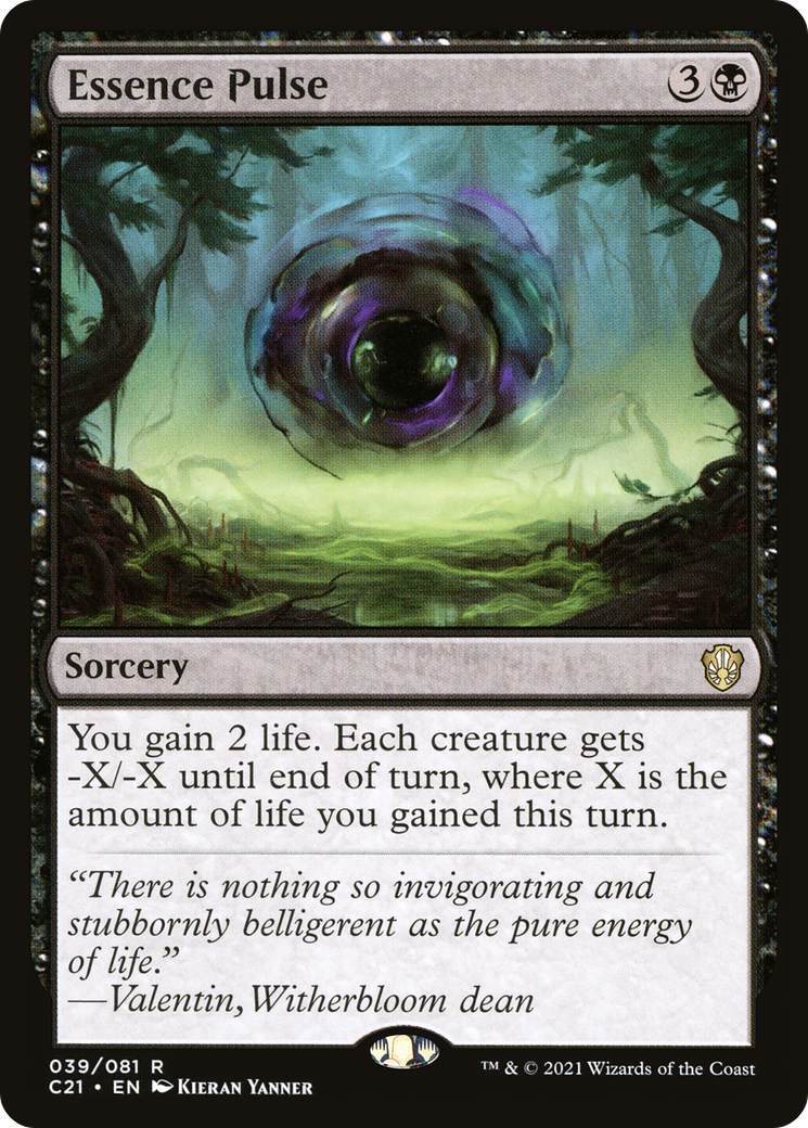 Image of Essence Pulse (C21-039) - Commander 2021