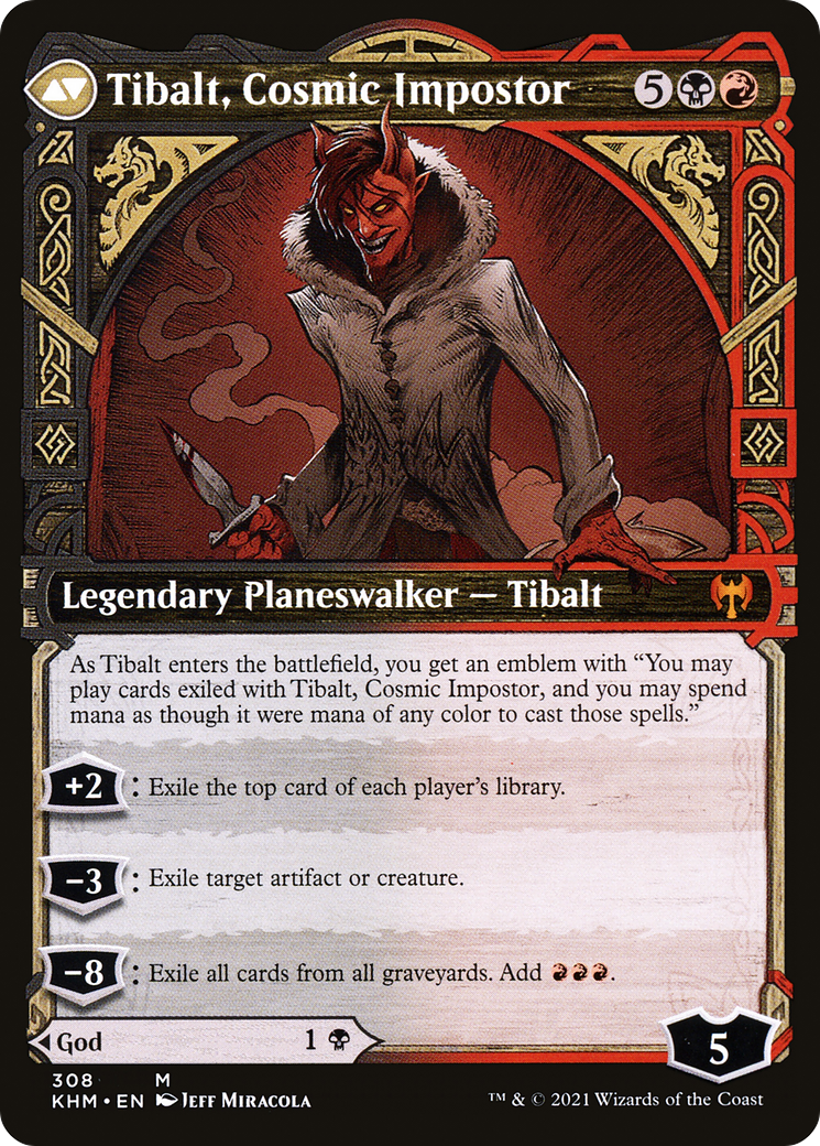 Image of Valki, God of Lies (Showcase) (KHM-308) - Kaldheim: (Showcase) Foil