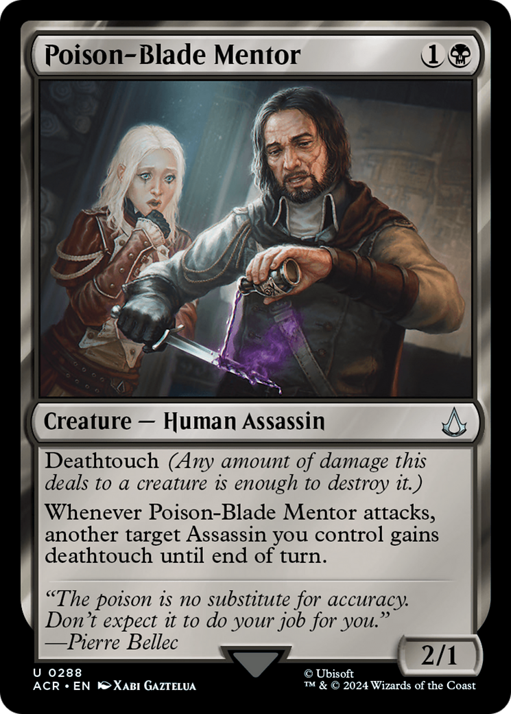 Image of Poison-Blade Mentor (ACR-288) - Assassin's Creed