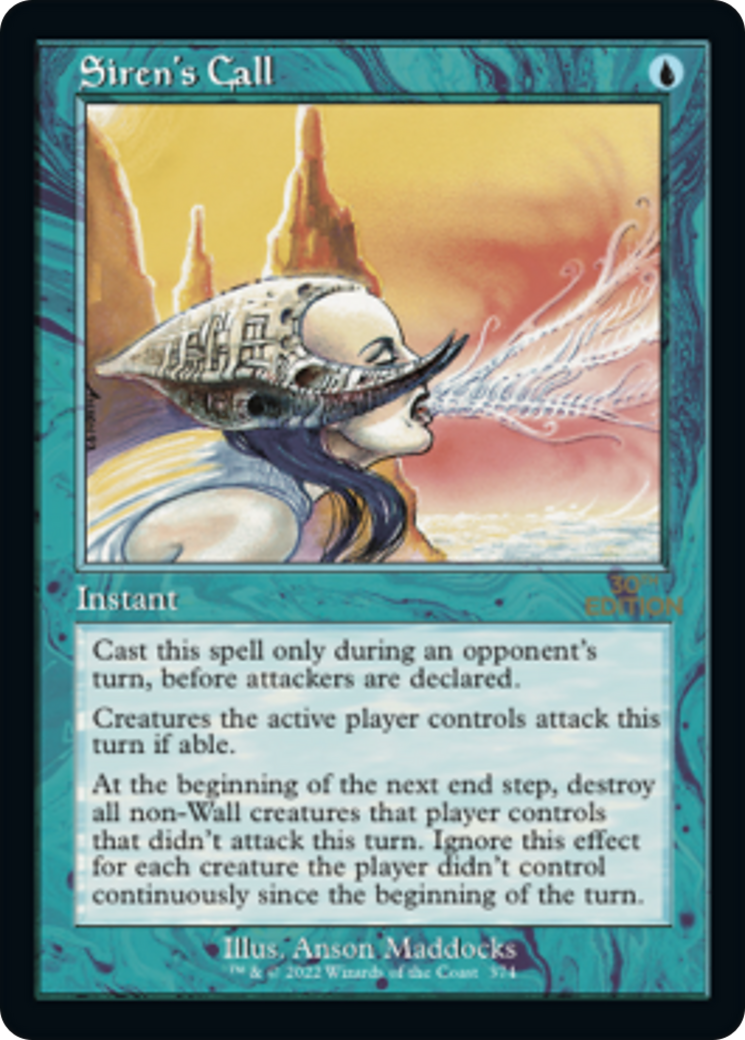 Image of Siren's Call (Retro Frame) (30A-374) - 30th Anniversary Edition