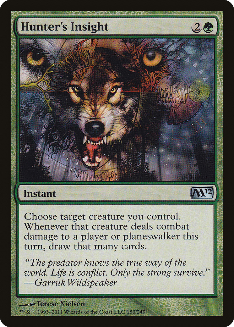 Image of Hunter's Insight (M12-180) - Magic 2012