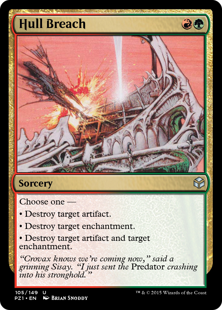 Image of Hull Breach (PZ1-105) - Legendary Cube Prize Pack