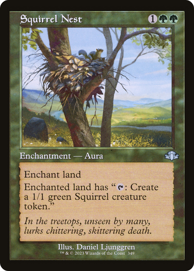 Image of Squirrel Nest (Retro Frame) (DMR-349) - Dominaria Remastered