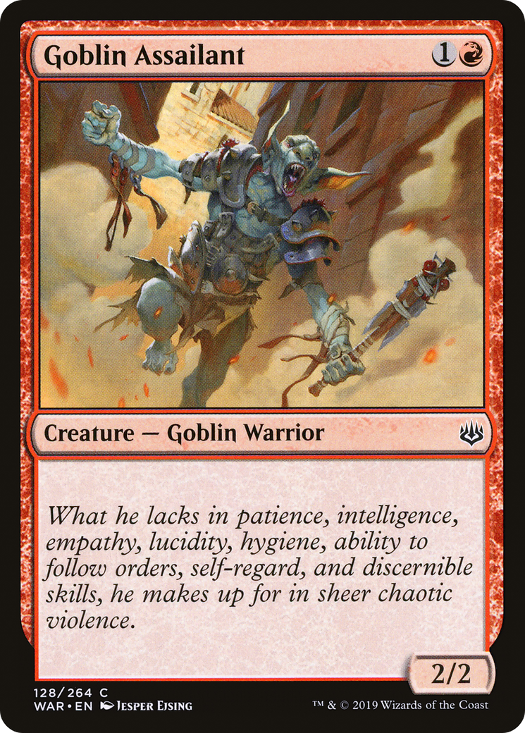 Image of Goblin Assailant (WAR-128) - War of the Spark
