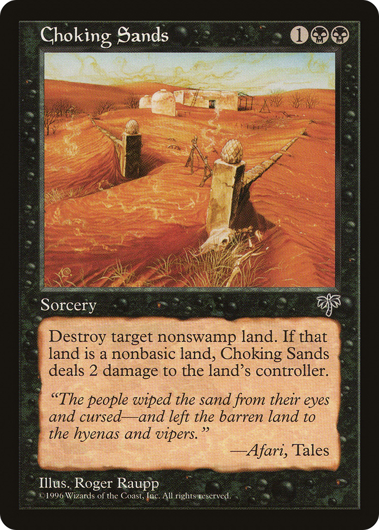 Image of Choking Sands (MIR-) - Mirage