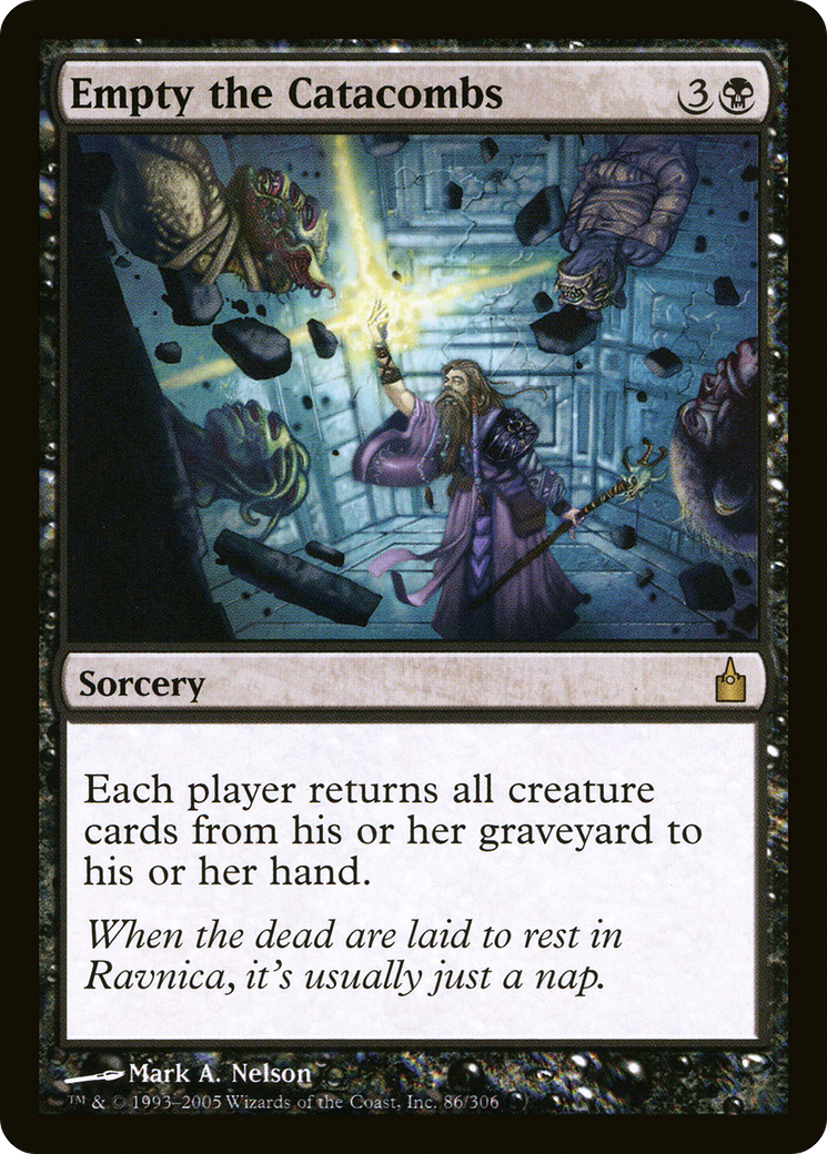 Image of Empty the Catacombs (RAV-086) - Ravnica: City of Guilds