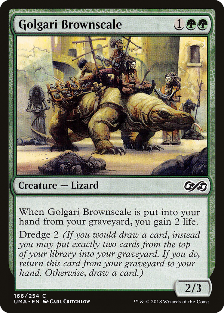 Image of Golgari Brownscale (UMA-166) - Ultimate Masters