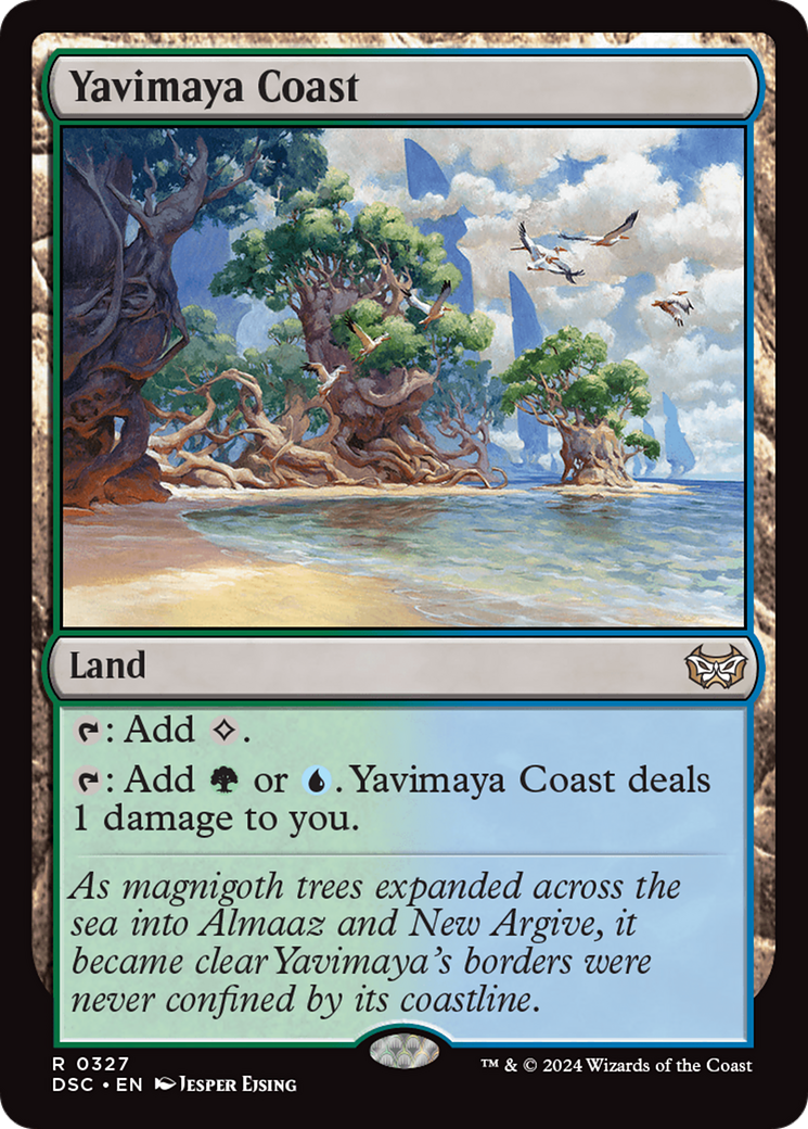 Image of Yavimaya Coast (DSC-327) - Duskmourn: House of Horror Commander