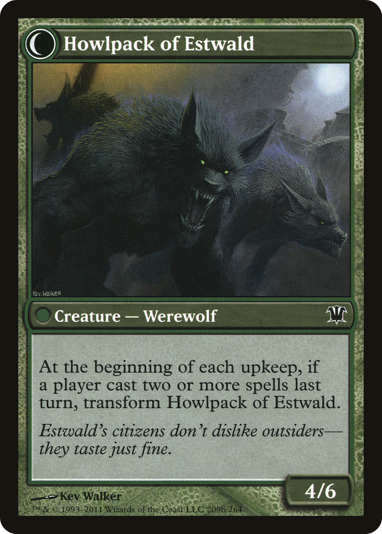 Image of Villagers of Estwald (ISD-209) - Innistrad: (Double Faced Transform) Foil