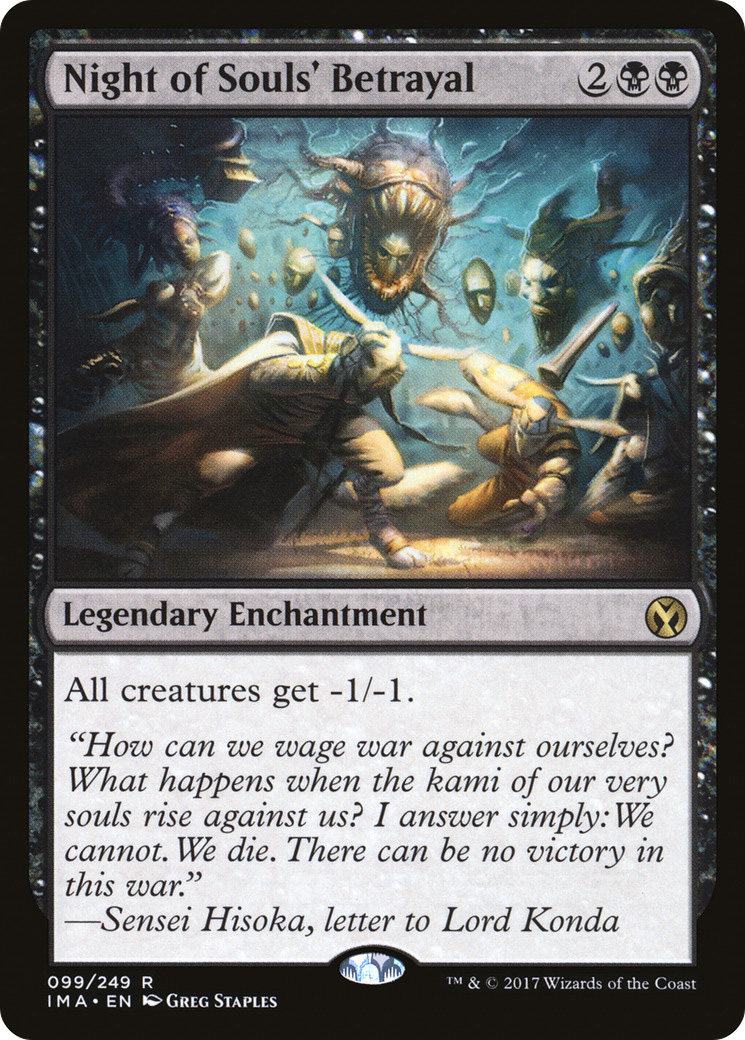 Image of Night of Souls' Betrayal (IMA-099) - Iconic Masters
