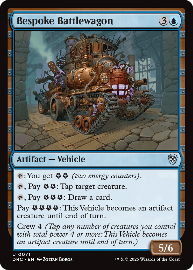 Image of Bespoke Battlewagon (DRC-071) - Commander: Aetherdrift