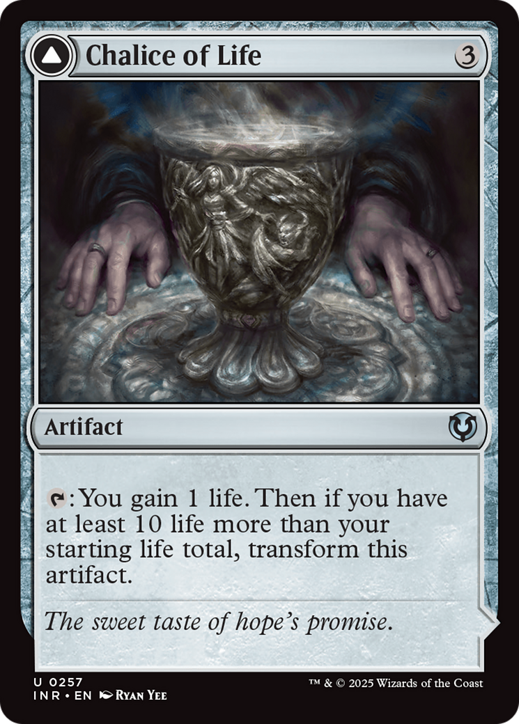 Image of Chalice of Life (INR-257) - Innistrad Remastered Foil