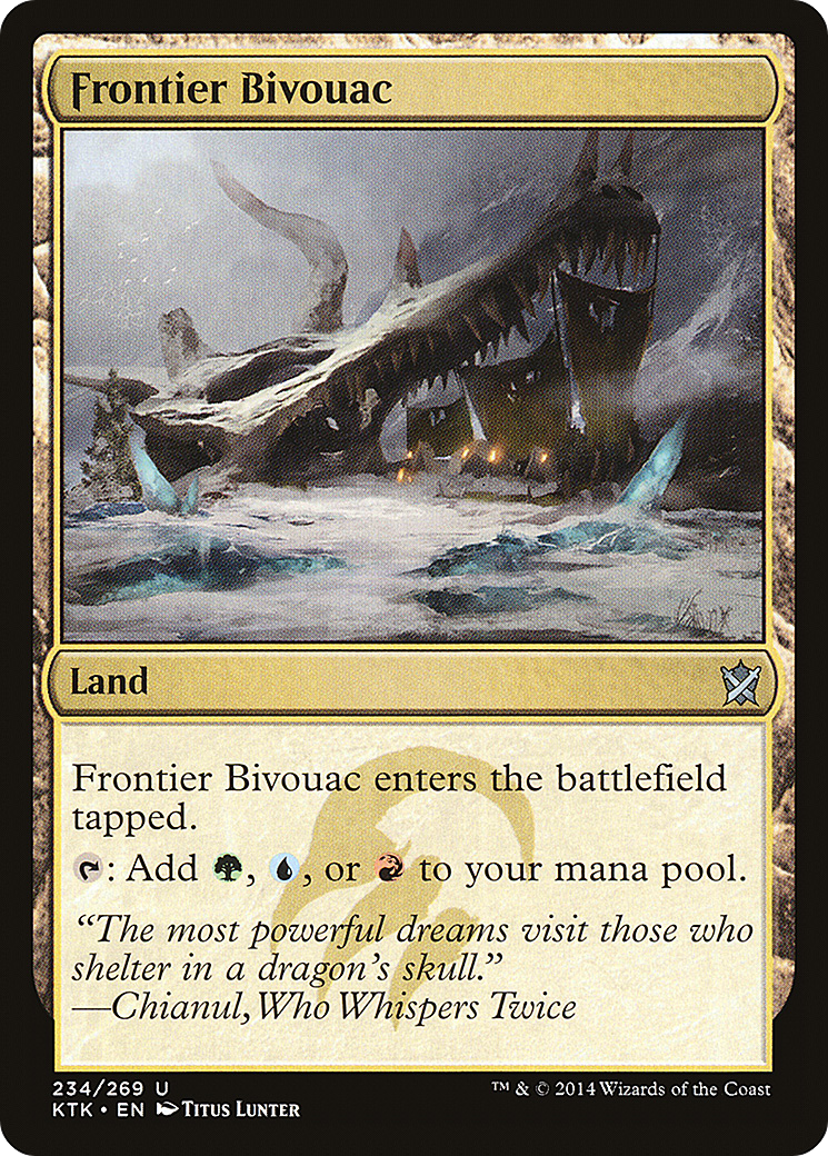 Image of Frontier Bivouac (KTK-234) - Khans of Tarkir