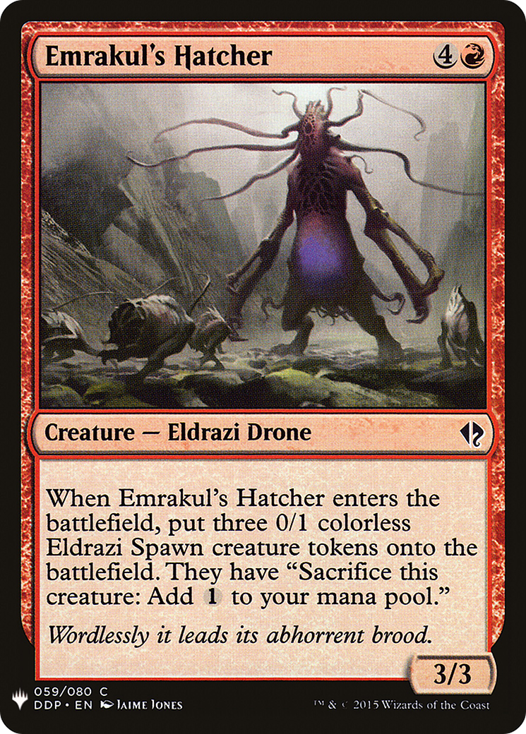 Image of Emrakul's Hatcher (LIST-DDP-59) - The List