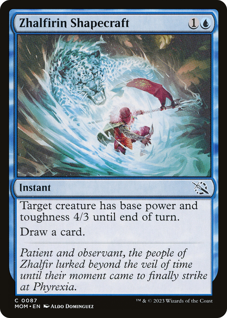 Image of Zhalfirin Shapecraft (MOM-087) - March of the Machine Foil