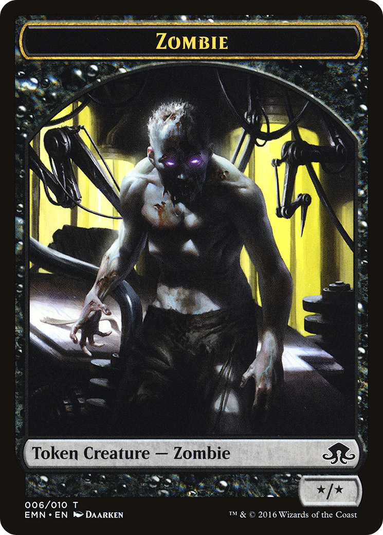 Image of Zombie Token (006) (EMN-006) - Eldritch Moon Tokens
