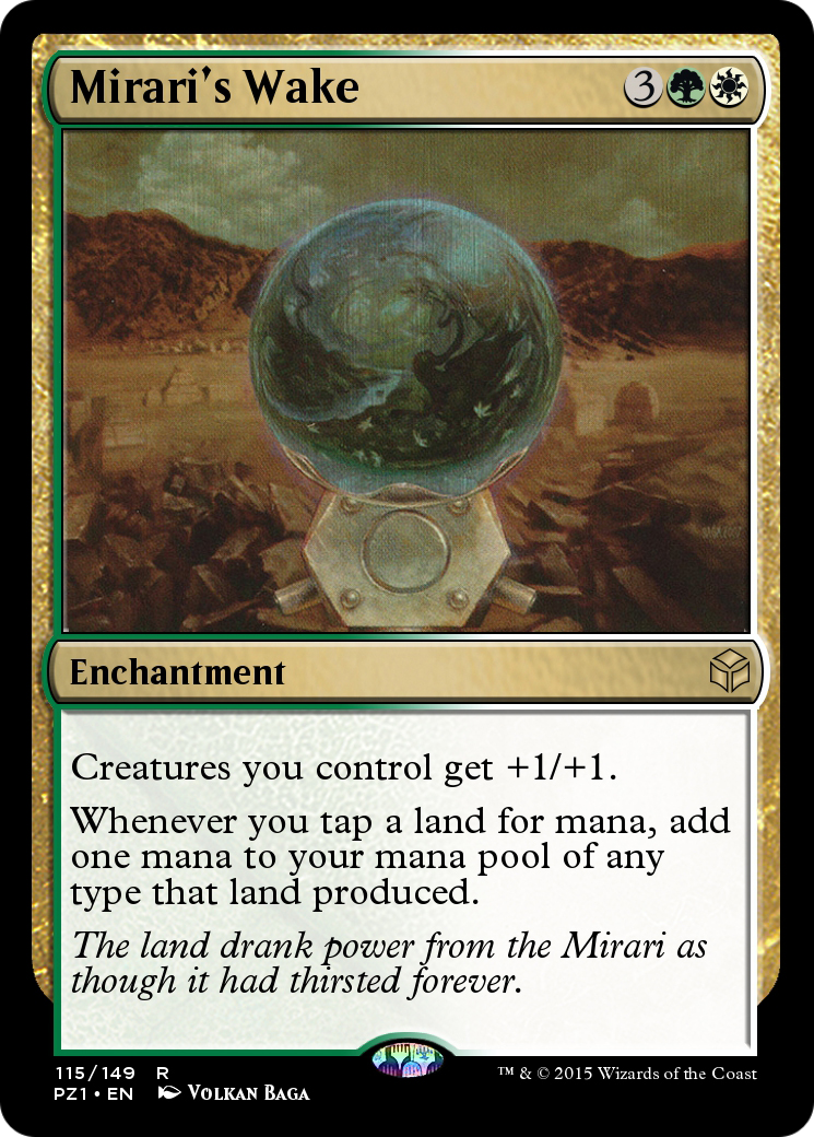 Image of Mirari's Wake (PZ1-115) - Legendary Cube Prize Pack Foil
