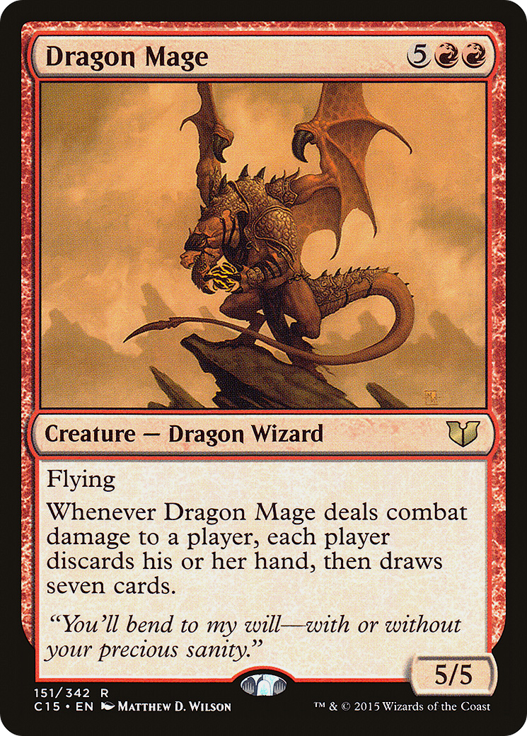 Image of Dragon Mage (C15-151) - Commander 2015