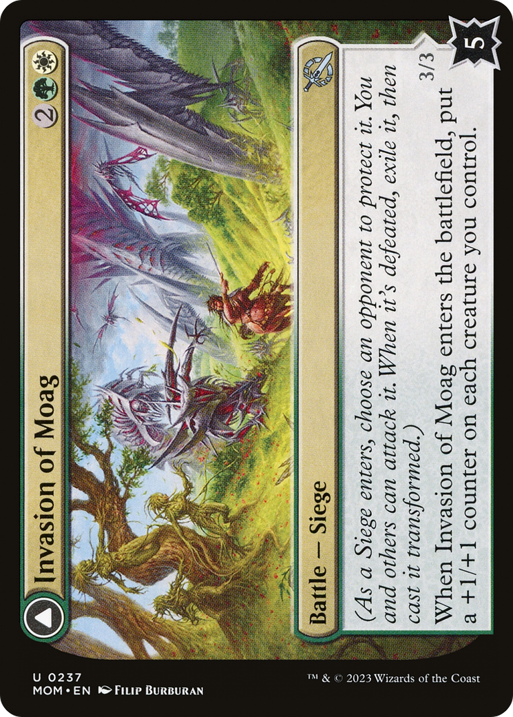 Image of Invasion of Moag (MOM-237) - March of the Machine Foil
