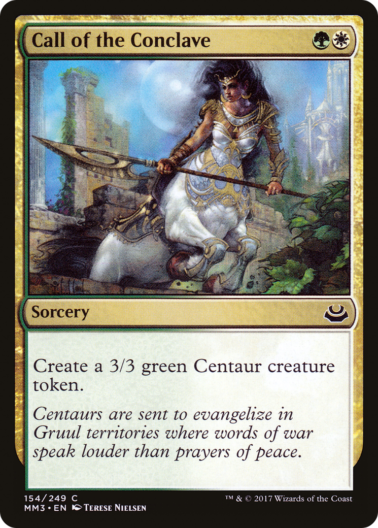 Image of Call of the Conclave (MM3-154) - Modern Masters 2017 Foil