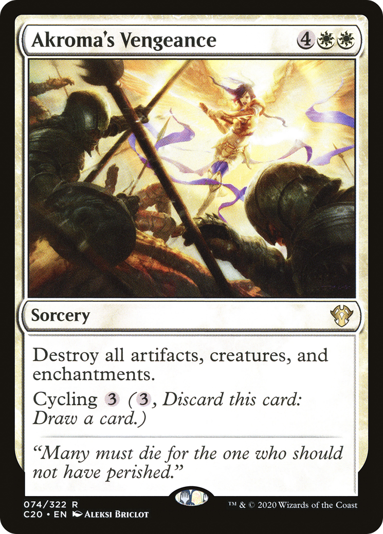 Image of Akroma's Vengeance (C20-074) - Commander 2020