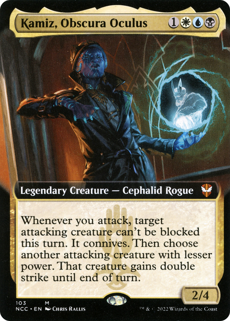 Image of Kamiz, Obscura Oculus (Extended Art) (NCC-103) - New Capenna Commander: (Extended Art)