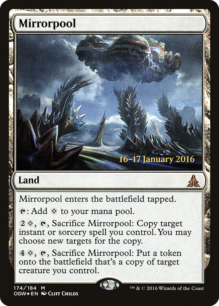 Image of Mirrorpool (PRE-174) - Oath of the Gatewatch Promos Foil