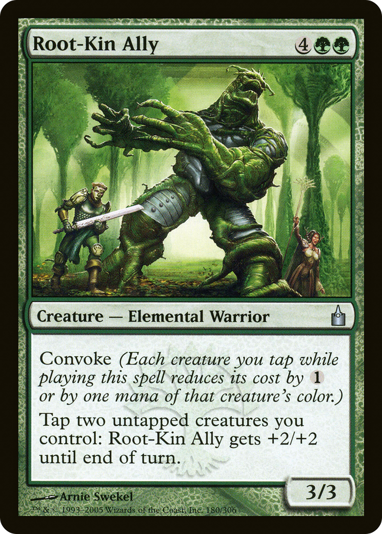 Image of Root-Kin Ally (RAV-180) - Ravnica: City of Guilds Foil