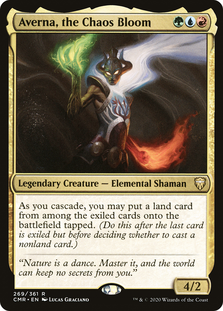 Image of Averna, the Chaos Bloom (CMR-269) - Commander Legends