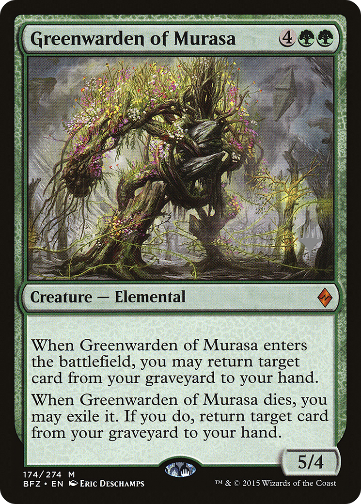 Image of Greenwarden of Murasa (PPIKO-174P) - Battle for Zendikar Promos