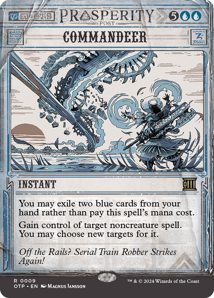 Image of Commandeer (OTP-009) - Breaking News: (Showcase) (Borderless)