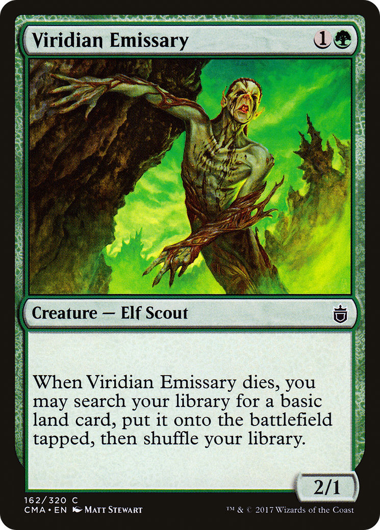 Image of Viridian Emissary (CMA-162) - Commander Anthology