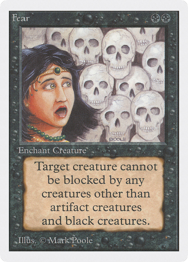 Image of Fear (2ED-) - Unlimited Edition