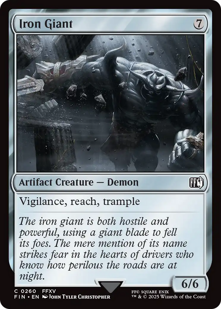 Image of Iron Giant (FIN-260) - FINAL FANTASY Foil