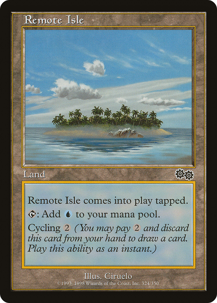 Image of Remote Isle (USG-324) - Urza's Saga