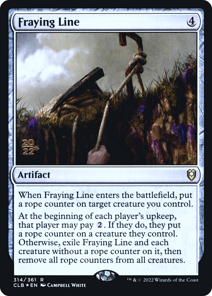 Image of Fraying Line (PRE-314) - Battle for Baldur's Gate Promos Foil