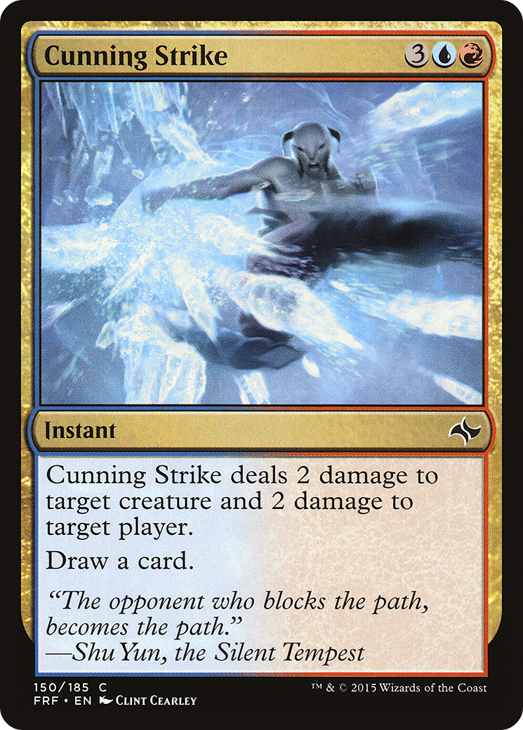 Image of Cunning Strike (FRF-150) - Fate Reforged Foil