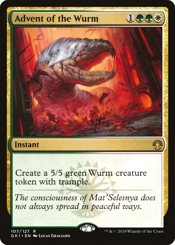 Image of Advent of the Wurm (GR1-107) - GRN Guild Kit