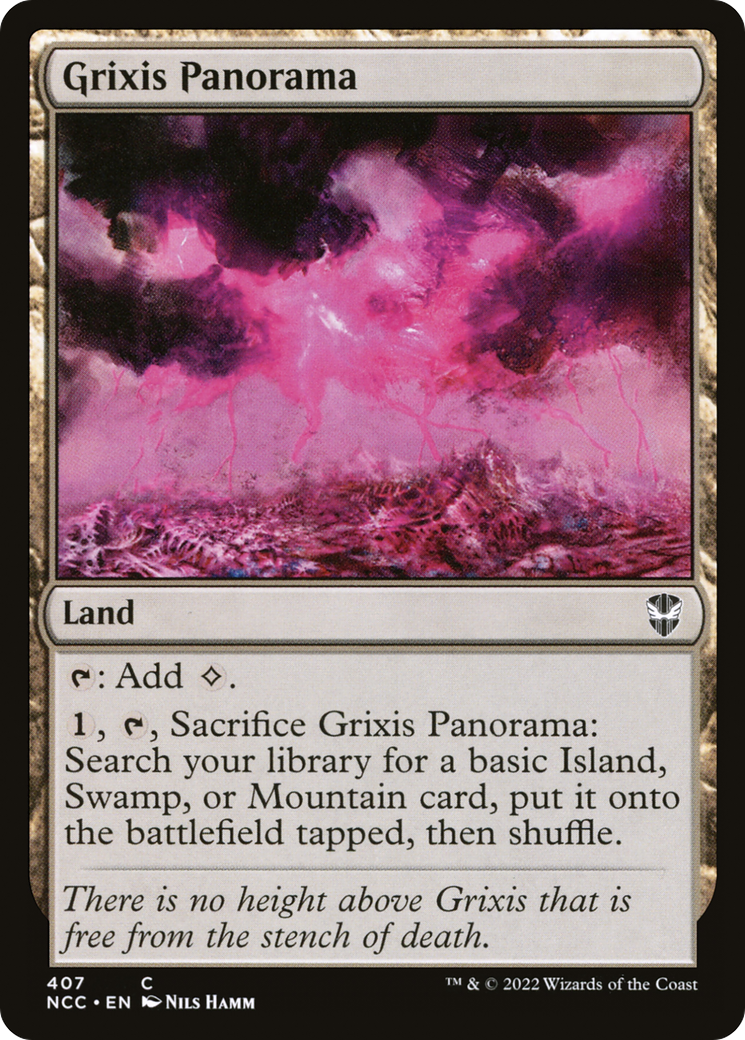 Image of Grixis Panorama (NCC-407) - New Capenna Commander