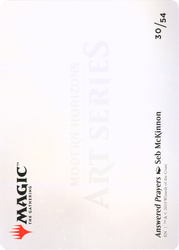Image of Answered Prayers // Answered Prayers (AMH1-030) - Modern Horizons Art Series (Borderless)