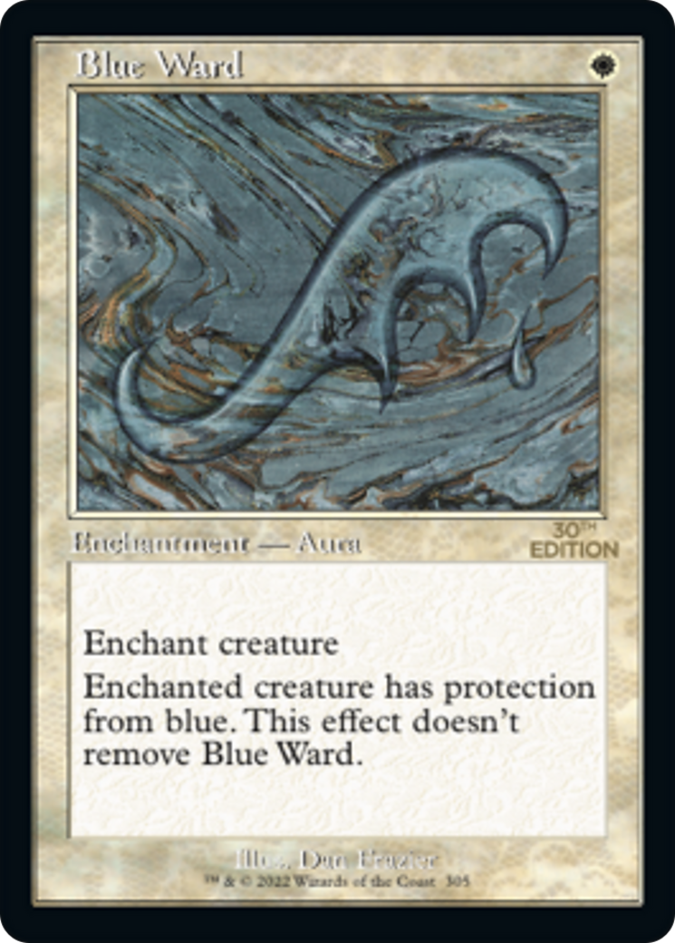 Image of Blue Ward (Retro Frame) (30A-305) - 30th Anniversary Edition