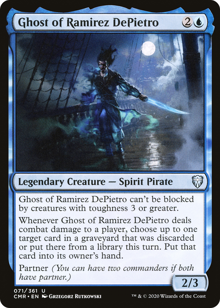 Image of Ghost of Ramirez DePietro (CMR-071) - Commander Legends