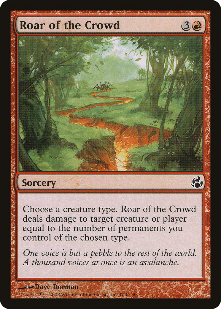 Image of Roar of the Crowd (MOR-100) - Morningtide