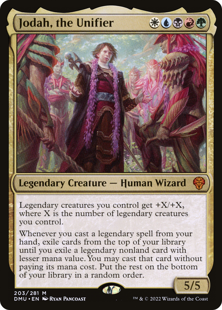 Image of Jodah, the Unifier (DMU-203) - Dominaria United Foil