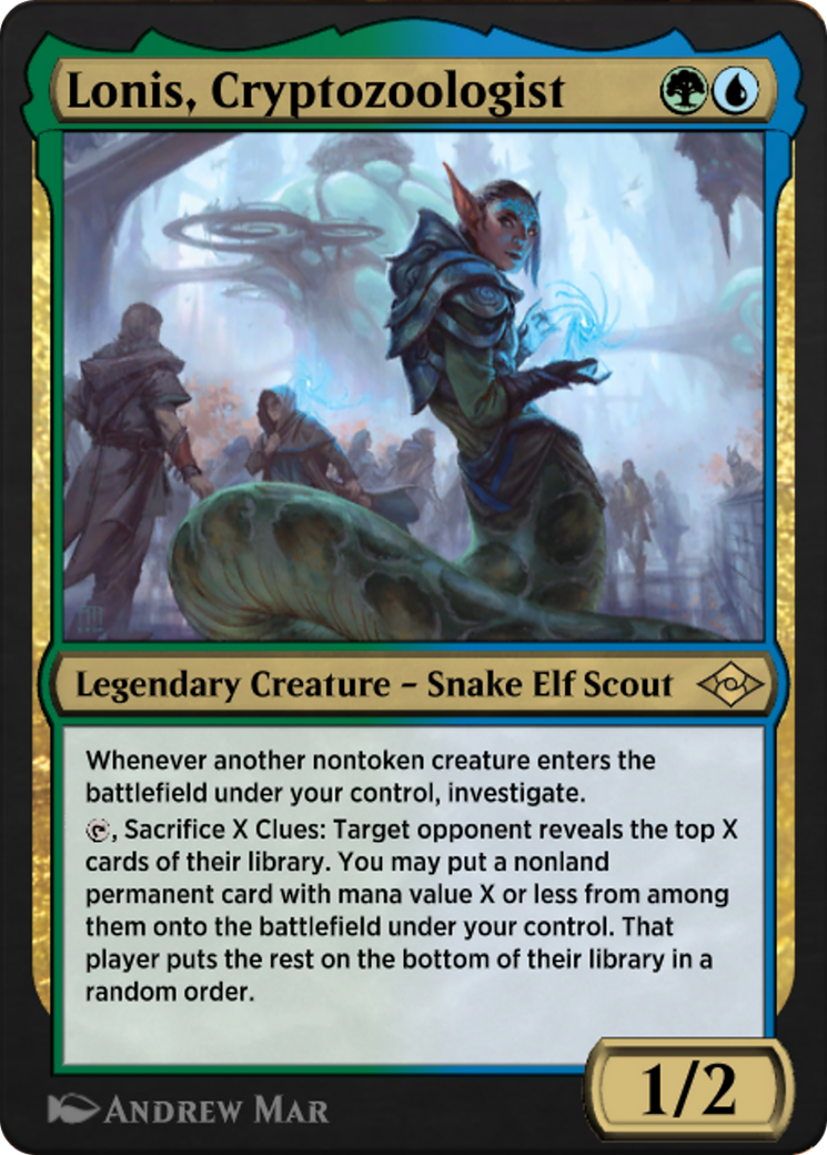 Image of Lonis, Cryptozoologist (J21-703) - Jumpstart: Historic Horizons