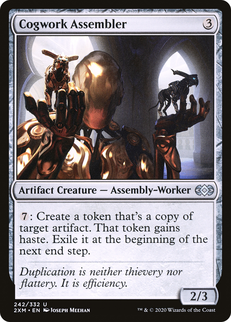 Image of Cogwork Assembler (2XM-242) - Double Masters Foil