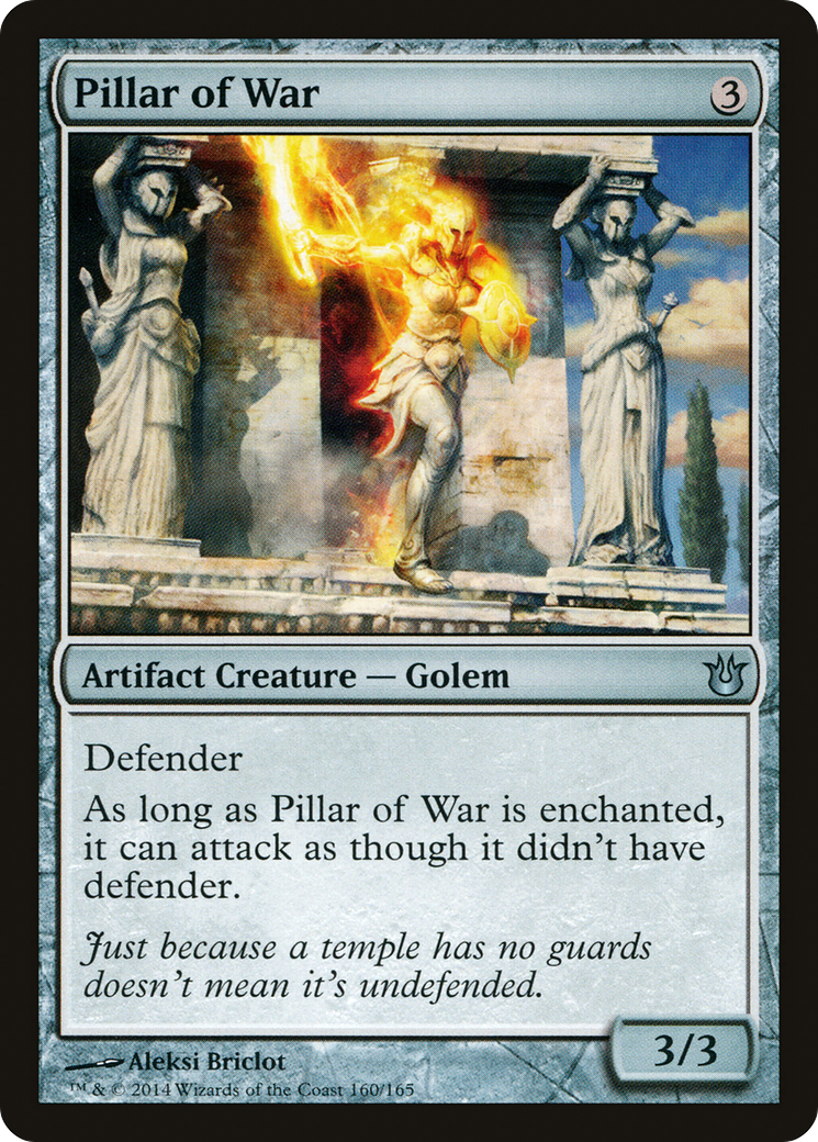 Image of Pillar of War (BNG-160) - Born of the Gods