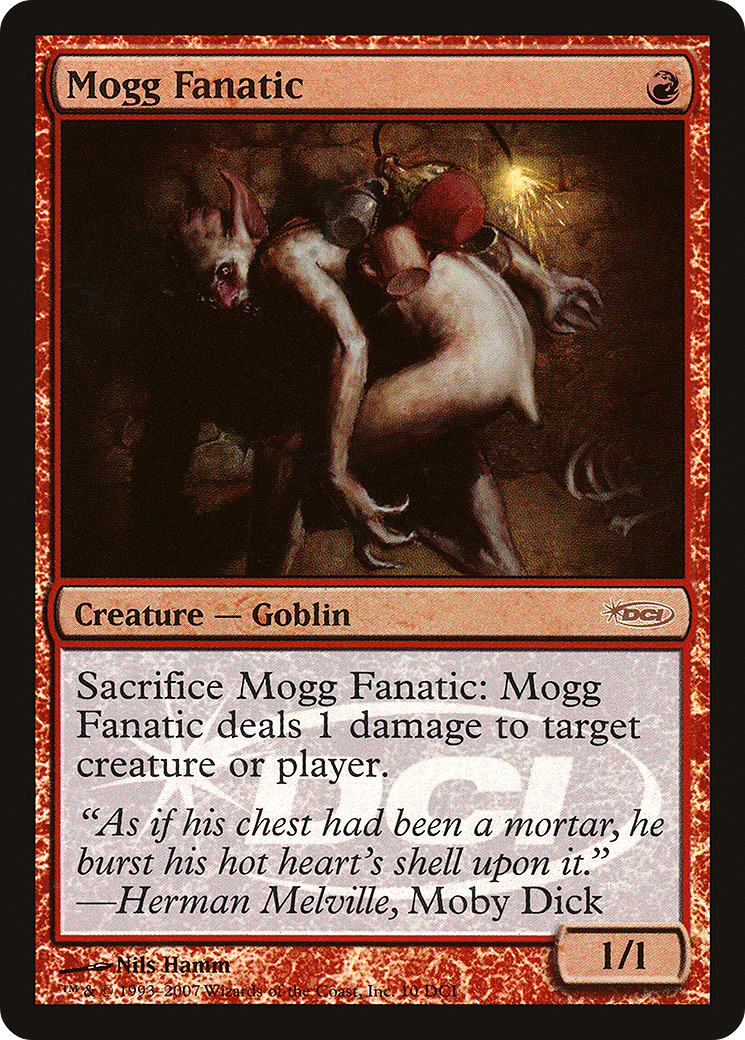 Image of Mogg Fanatic (WPN-010) - DCI Promos Foil